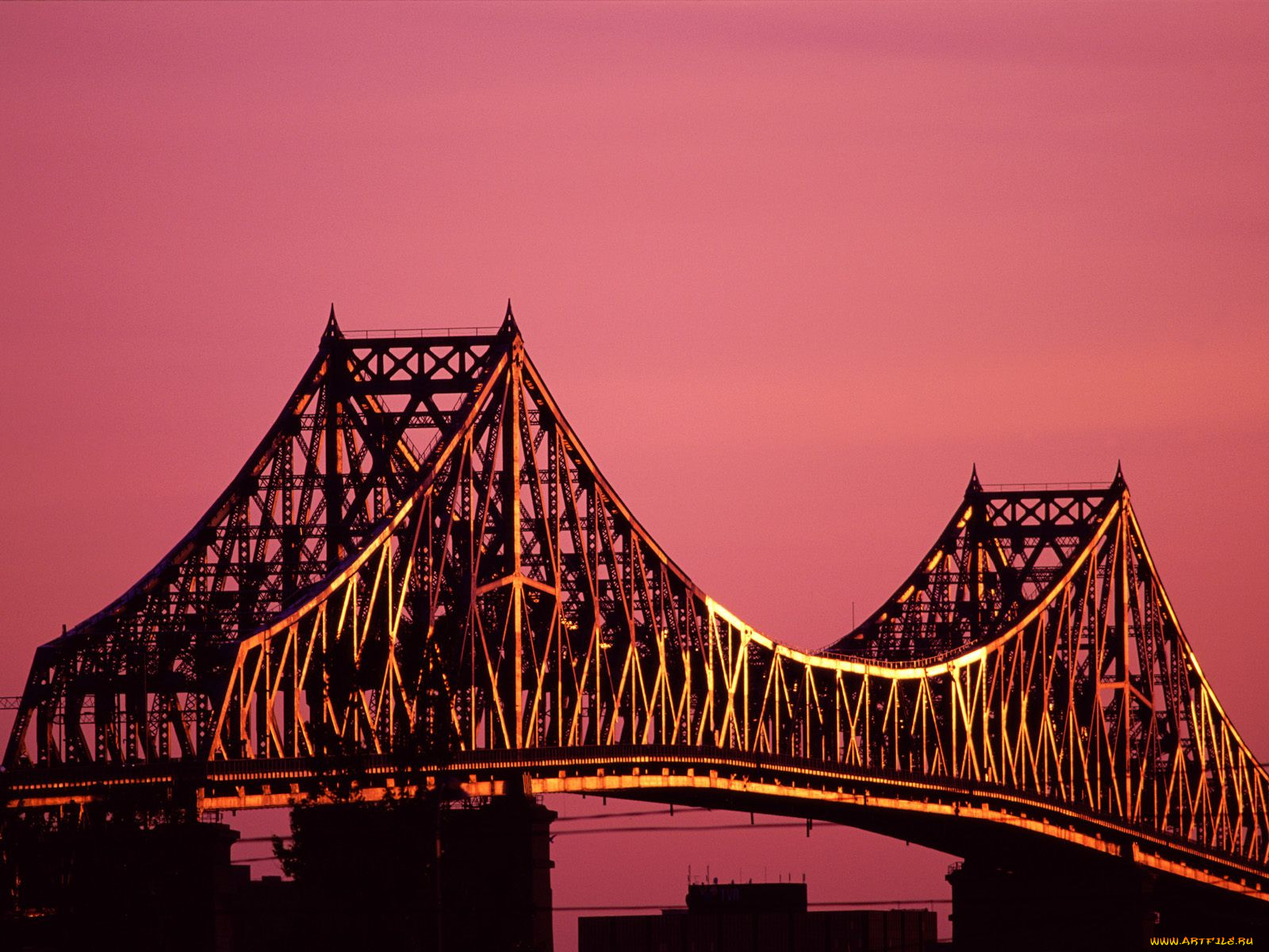 jacques, cartier, bridge, montreal, canada, , 
